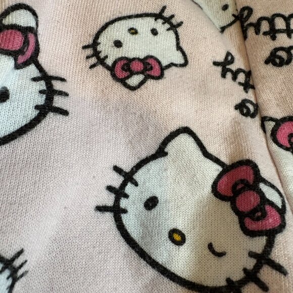 Hello kitty Girl Sweat Matching Lounge Set Pink size 4T - Picture 7 of 11